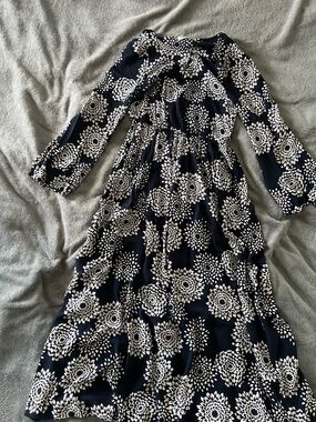 ModCloth Vintage Navy Prairie Dress